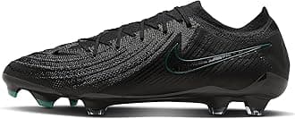 Nike Phantom GX 2 Elite FG Low-Top Soccer Cleats (FJ2559-002, Black/Deep Jungle/Black) Size 12