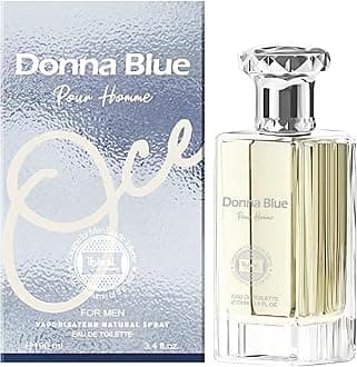 Hybrid & Company Donna Blue Pour Homme Eau De Toilette Natural Spray Vaporisateur 100ML 3.4FL.OZ