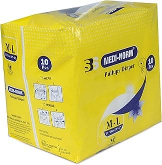 PULL UPS DIAPER for ADULTS - UNISEX ADULT DIAPER - MEDINORM - 10 PCS/PKT (MEDIUM - LARGE)