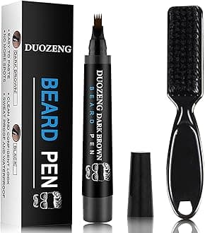 Barber Styling Pencil - Fill, Shape & Define Perfect Beard - Brown
