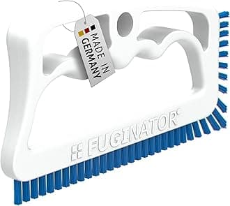 Fuginator Scrub Brush for Tile and Grout: Stiff Nylon Bristle Scrubbing Brush - Bathtub and Shower Scrubber for Floor Joints and Tile Seams - Cleaning Brushes and Supplies for Bathroom and Kitchen