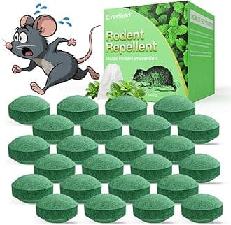 36Pcs Rodent Mice Repellent, Peppermint Oil to Repel Mice and Rats, Family & Pet Safe