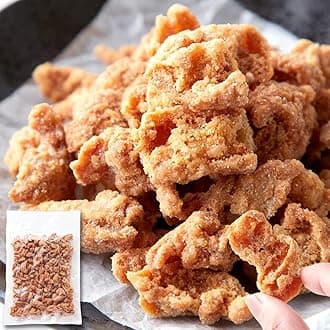 Natural Lifestyle Snacks, Chicken Skin, Yuzu Pepper Flavor, 7.1 oz (200 g), Domestically Produced Snacks, Delicious, Chips, Crispy, Juicy, Frying, Large Capacity, Economical, Commercial Use