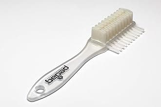 Pedag Nubuck Leather Cleaner Brush, German Made, 2-Way Cleaning & Restoring for Nubuck Leather Products with Nylon and Crepe, 1 Brush