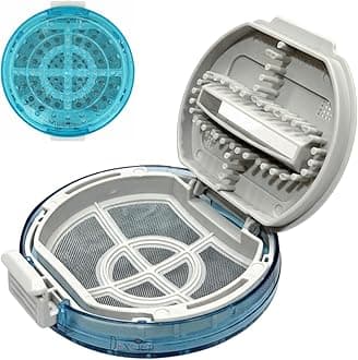 Magic Filter for LG. Top Loading Fully Automatic Washing Machine Lint Filter/Dust Filter/Waste Collector/Lint Catcher/LG. Parts Net/Jali Filter | (Color - Blue) (Pack of 1)