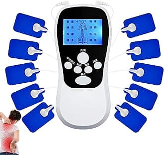 8-in-1Period Simulator Machine for Men,Period Pain Simulator for Men Tens Machine for Pain Relief with 10 Replacement Pads,Suitable for Muscle/Back/Shoulder/Neck/Leg/Calf Pain Relief