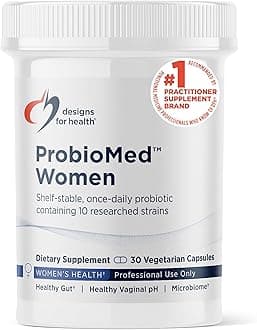 ProbioMed Women - Vaginal Probiotics to Support pH Balance, Vaginal Comfort, Immune Health & Gut Health for Women - Dairy-Free Probiotic (30 Capsules)