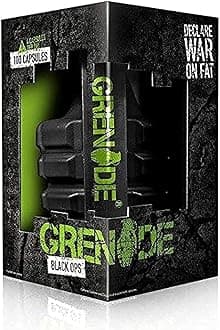 Grenade Fat Burner GRENADE Black Ops -100 caps-GFB03