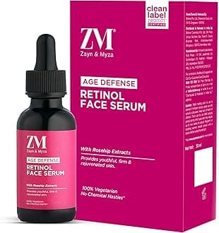 – Retinol Face Serum – 2.5% High-Strength Retinol with Rosehip Extracts, سيروم الوجه برتينول ٢.٥٪ + مستخلص ثمر الورد لمكافحة الشيخوخة، ٣٠ مل