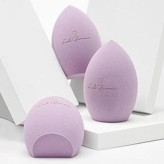 Beauty Sponge Blender - Super Soft Extra Large Latex-free Blending Sponge - Makeup Sponge Blender - For Powder, Cream or Liquid Application, Purple