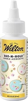 Dab-N-Hold Edible Adhesive, Strong Food-Safe Glue for Cake Decorating, Fondant, Sugar Sheets & Icing Decorations, Clear, 2-oz
