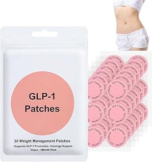 30 Pcs GLP-1 Patches Weight Loss Natural ingredients Berberine Patches Gentle and Soothing for Women Healthy Shape