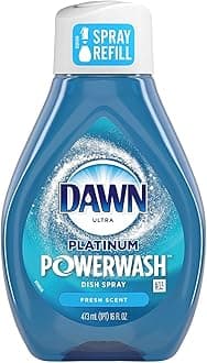 Dawn Ultra Platinum Powerwash Liquid Dish Soap, Fresh Scent, 16 oz., (52366)