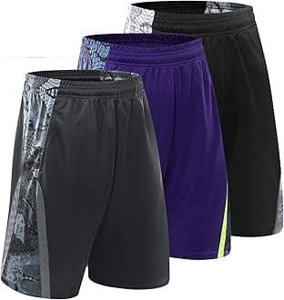3PCS / Set Men's Running Shorts Quick Dry Running Shorts Basketball Pants Sports Pants (3pcs Short/Set19,4XL)