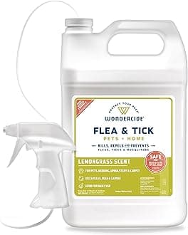 ( 3.8l, Lemongrass) - Wondercide Flea and Tick and Mosquito Control Spray for Cats Dogs and Home