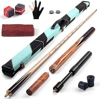 57 inch Pool Cue, 19oz Professional Cue Stick with 9.5mm Tip, Handcraft Snooker Pool Cue, Bar or House Use for Men or Women, Pool Sticks for Adults