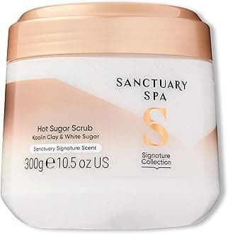 Spa Hot Sugar Scrub, No Mineral Oil, Cruelty Free and Vegan Sugar Body Exfoliator, 300 ml