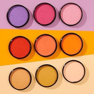 Moon Creations Pro Face & Body Makeup | Apricot | 36g | Professional Colour Paint Cake Pots for Face Painting | Face Paint For Kids, Adults, Fancy Dress, Festivals, Halloween