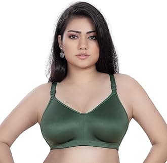 TRYLO Women's Cotton Full-Coverage Bra