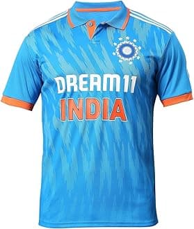FABWAXIndia Cricket Tshirt Jersey 2024 for Men Woman Unisex