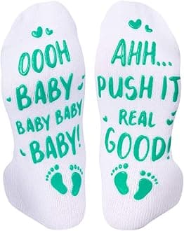ZmartPregnancy Gifts Ideas - Pregnancy Socks for Expecting Mom, Expecting Mother's Day Gifts