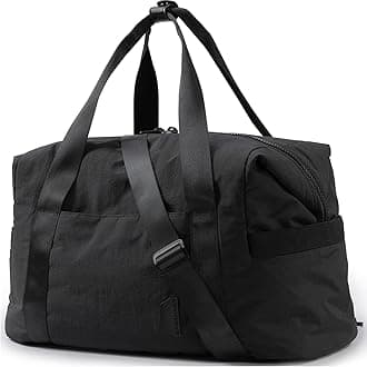 BAGSMART Weekender Bag Carry On Bag Travel Duffle Bag (Black)