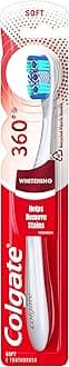 360 Optic White Soft Whitening Toothbrush, for Adults 1pk