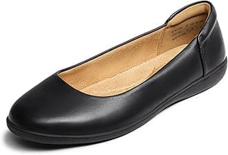 Women’s Comfortable Ballet Dressy Work Flats, Round Toe Slip on Office Shoes