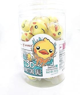 Gummy Candy, Fruity Jelly Gummies, Earth Gummy Candy Mango Flavor Sweet Fruit Snack Yellow Candy Individually Wrapped 30 pcs