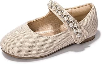 FUNKYMONKEYToddler/Little Girl Mary Jane Dress Shoes Casual Slip on Ballet Flat