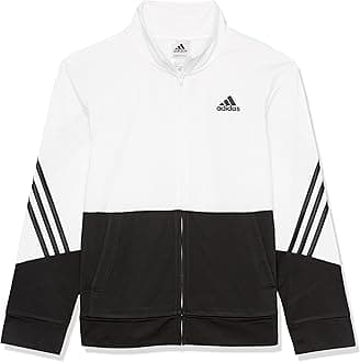 adidasBoys' Zip Front Iconic Tricot Jacket