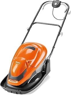 Flymo EasiGlide 330 V Hover Collect Lawn Mower - 1700 W Motor, 33 cm Cutting Width, 20 Litre Grass Box, Folds Flat, 10 m Cable Length