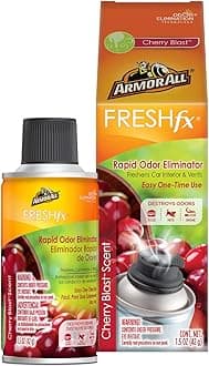 Fresh FX Smoke X Car Odor Eliminator Spray, Car Air Freshener Spray, Cherry Blast Scent, 1.5 Oz