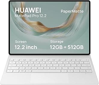 HUAWEI MatePad Pro 12.2-Inch PaperMatte Tendem OLED Tablet 12GB+512GB WiFi Inbox with Keyboard+ Life time Free WPS office membership+3 month Huawei Care+, Green