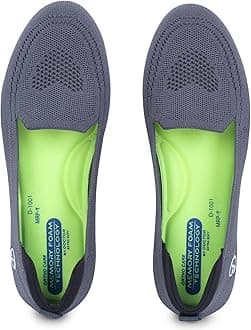 DOCTOR EXTRA SOFT Flexible Memory Foam Women's Shoes for Walking Gym Training | Casual Sports,Slip-On,Lightweight Lace up Jutis Bellies Classy Ballerina for Ladies and Girls New-D-1003