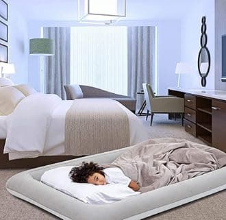 THE WHITE SHOP Travel Bed,Portable Blow Up Bed for Children, Lightweight, Sturdy-Floor Beds and Mattresses, Durable Traveling Accessories for Toddler