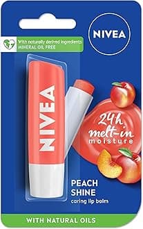 Nivea Lip Balm - Fruity Shine PEACH -Pack of 1