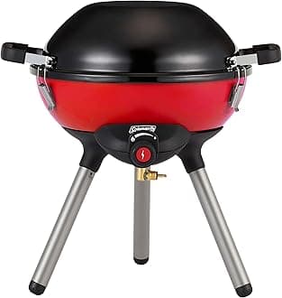 Coleman 4-in-1 Portable Propane Grill with 4 Cooking Attachments, Grill/Stove/Griddle/Wok with 7000 BTUs of Power for Grilling, Tailgating, Camping, BBQ, & More