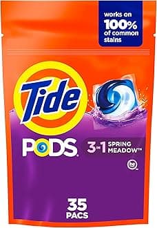 Tide Pods Liquid Detergent, Spring Meadow - 35 Count, 806 gm