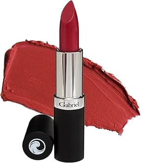 Organic Lipstick (Matte Spice - Brown Berry/Cool Crème), 0.13 Oz.