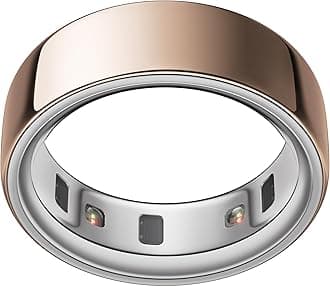 Oura Ring Generation 4 Smart Ring - Rose Gold - Size 7 | SIZE CHECK FIRST: Compatible with Dedicated Size Kit | Monitor Sleep, Heart Rate & Fitness | Battery Lasts Up to 8 Days