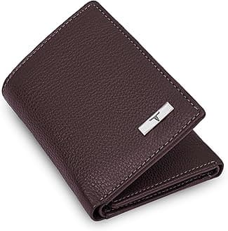 URBAN FOREST Travis Leather Wallet for Men, Brown, Contemporary