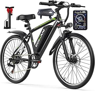 Electric Bike for Adults 648Wh Removable Battery, Peak 1500W 40KMH Ebike, 70 Miles Range 26" Electric Mountain Bike Fast Commuter Electric Bicycle, Lockable Front Suspension, 7-Speed Gears, Frame Bag