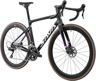 SAVADECK Carbon Road Bike,Lightweight Full Carbon Racing Bicycle with 105 R7120 24S Shift Groupset and Hydraulic Oil Disc Brake Bike