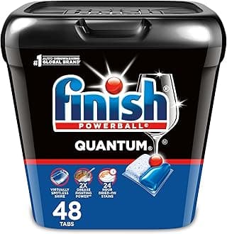 Quantum - 48ct - Dishwasher Detergent - Powerball - Advanced Clean & Shine - Dishwashing Tablets - Dish Tabs