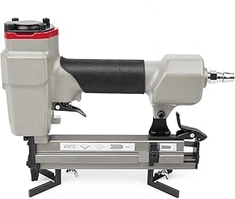 RZX V1015B Pneumatic Picture Frame Nailer - 1/4-Inch to 5/8-Inch V-Nailer for Wood Frames, Professional Framing Tool