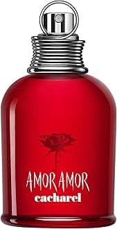 Amor Amor Eau de Toilette for Women - Fruity Perfume Scent with Notes of Vanilla, Musks Accord, Blackcurrant & Lily Accords