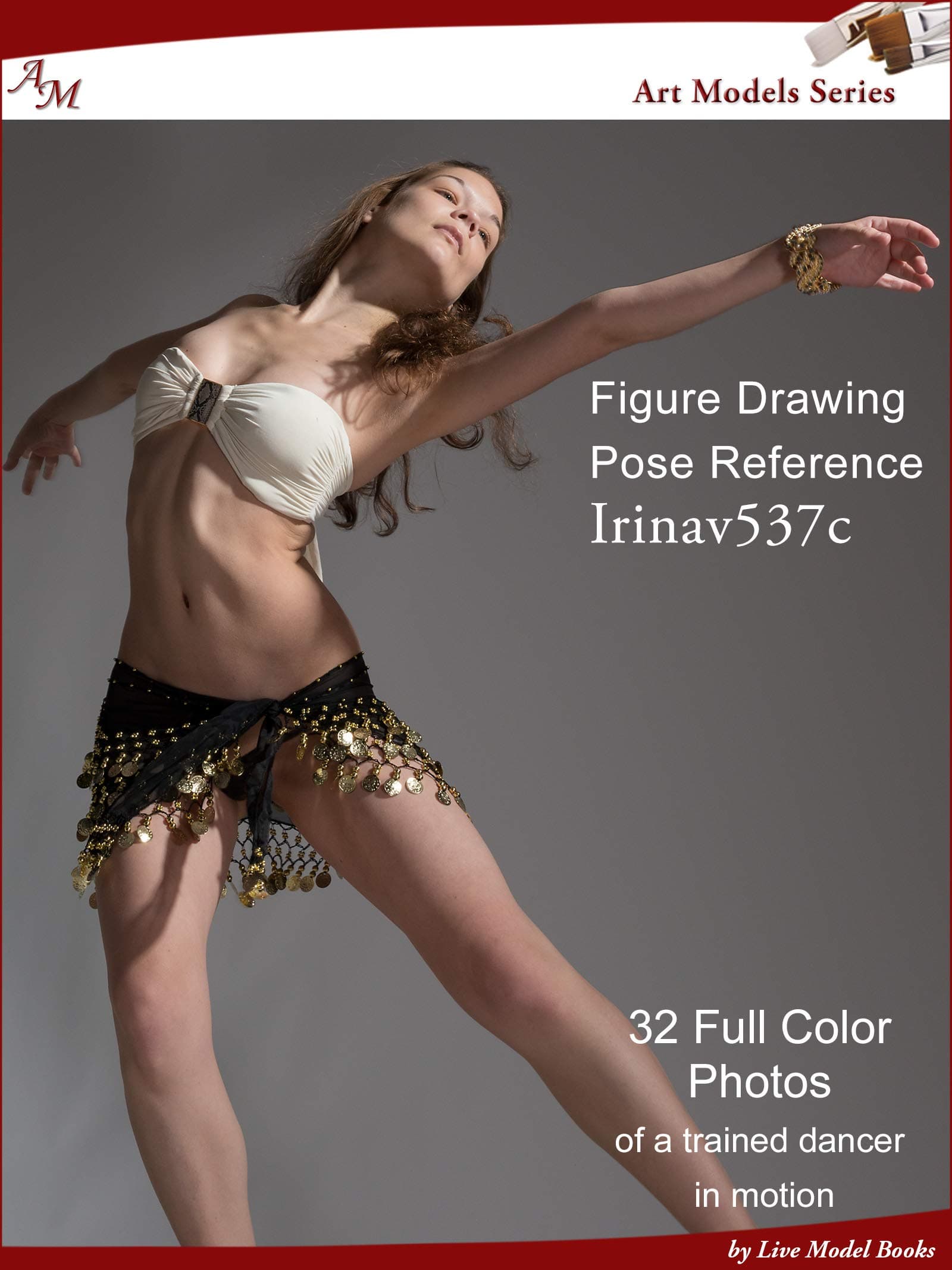 Art Models IrinaV537c: Figure Drawing Pose Reference (Art Models Poses)