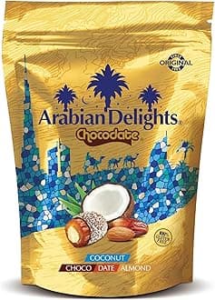 Arabian Delights Chocodate Coconut Chocolate Pouch 90 g