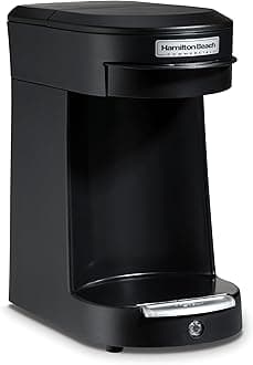 Hamilton Beach Commercial HDC200B Hospitality 1 Cup Pod Coffeemaker, Black
